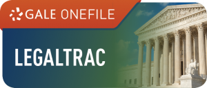Gale OneFile: LegalTrac Logo