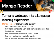 Mango Reader instructions