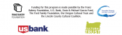 Sponsor logos for the Oregon Coast Aquarium Cultural Pass