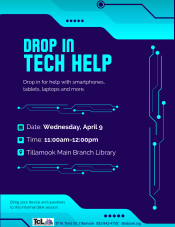 Tech help flyer