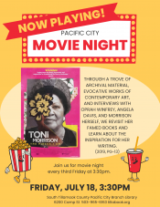 Toni Morrison, The Pieces I Am movie, flyer