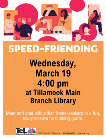 Speed Friending Flyer
