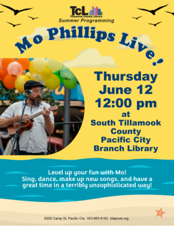 At Pacific City: Thursday, June 12th 12:00 pm