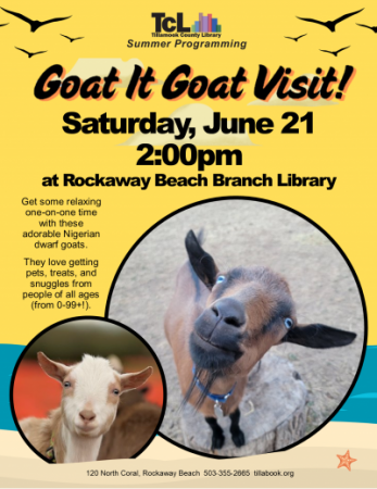 Goat Visit at Rockaway