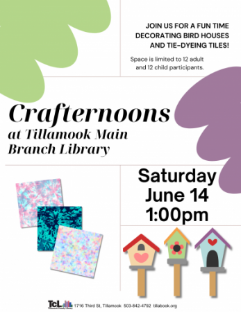 Crafternoon, Birdhouse and Tiles
