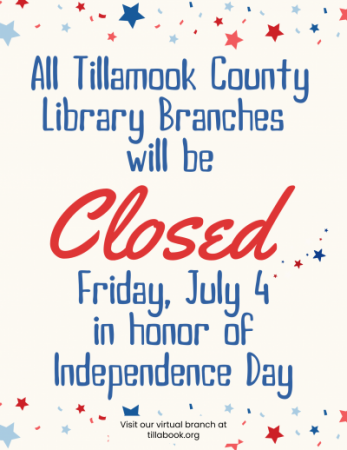 Closed for 4th of July