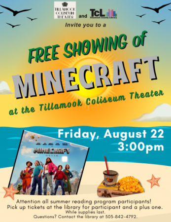 Minecraft Summer Reading Party