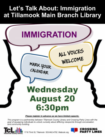 Let's talk about immigration