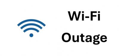 Wi-fi outage banner
