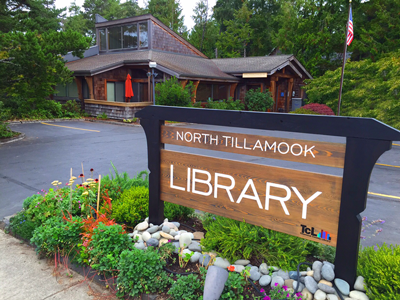 Exterior of Manzanita Library