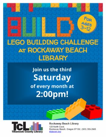 Blue background with primary color legos 