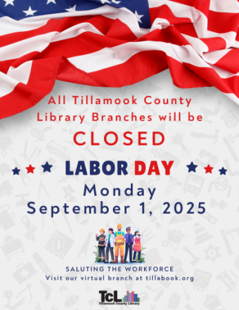 American flag" Closed for Labor Day"