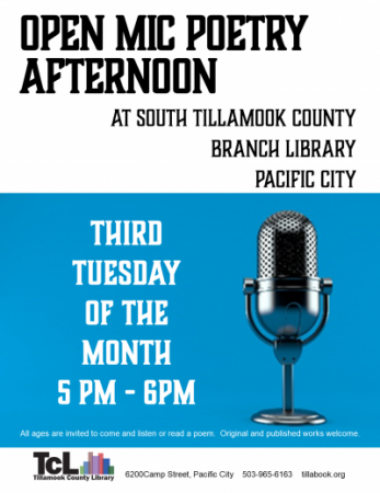 oPEN mIC pOETRY FLYER