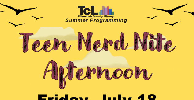 Teen Nerd Nite, Flyer