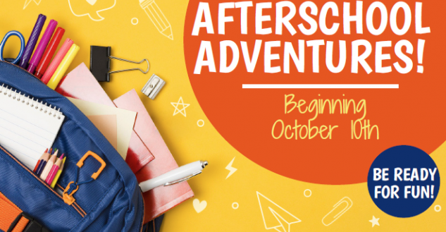 Afterschool Activities at the Tillamook Main Library, top of flyer. 