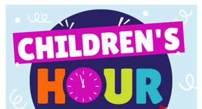 Children's Hour at Manzanita, top of flyer.